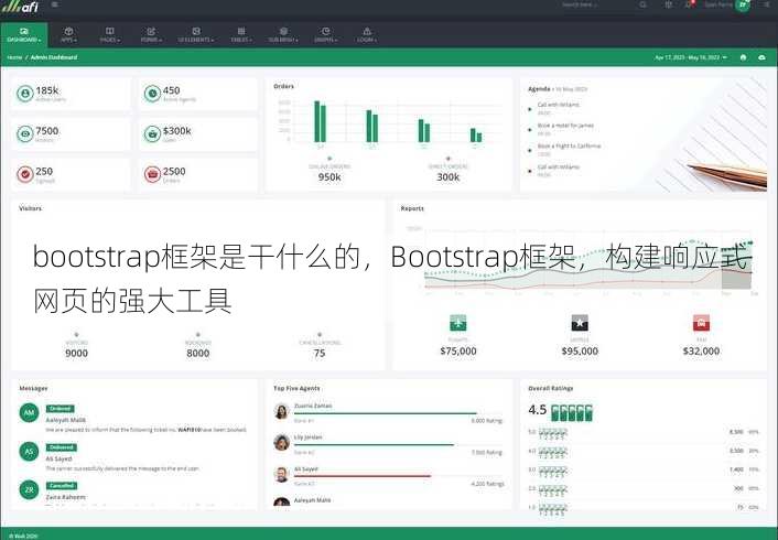 bootstrap框架是干什么的
