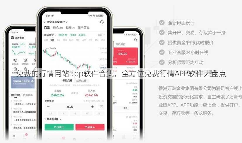 免费的行情网站app软件合集