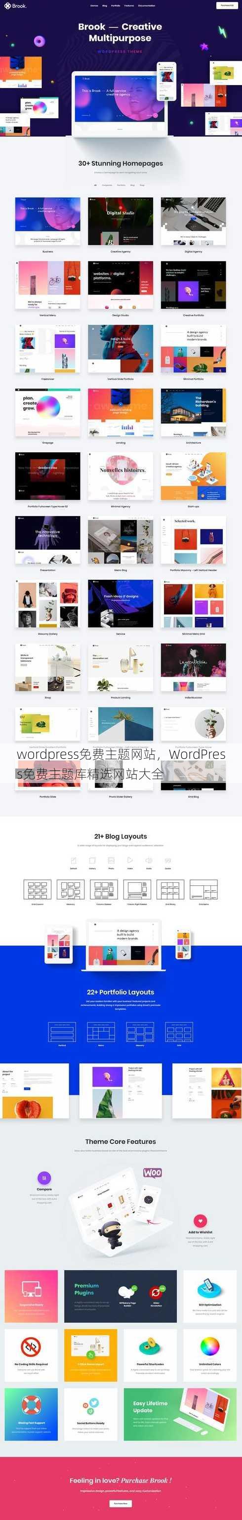 wordpress免费主题网站