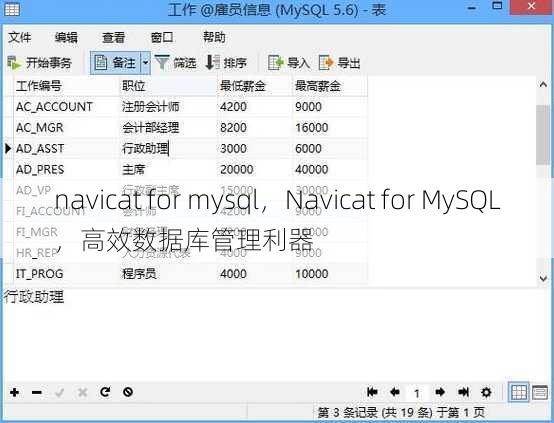 navicat for mysql