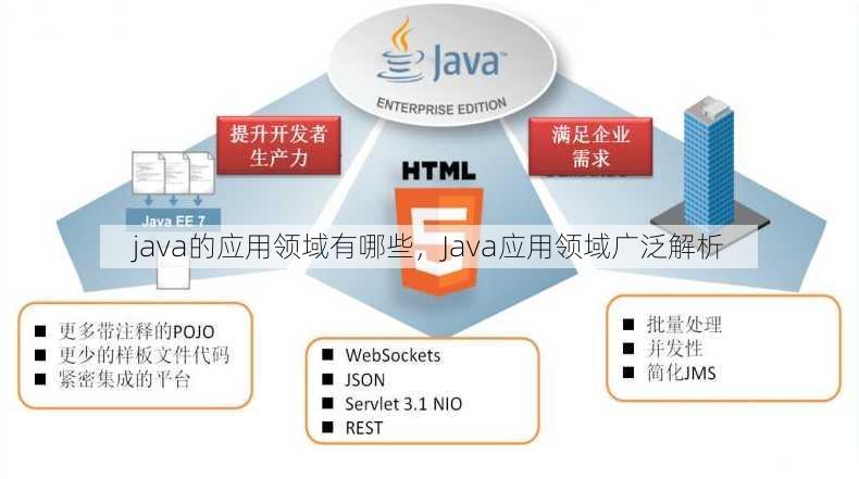 java的应用领域有哪些