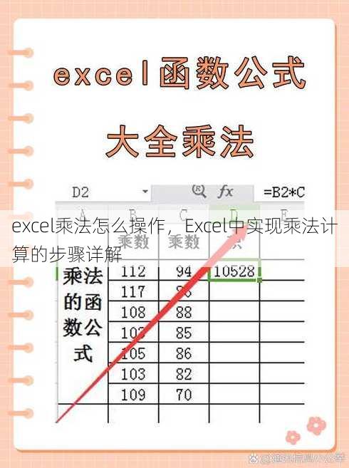 excel乘法怎么操作