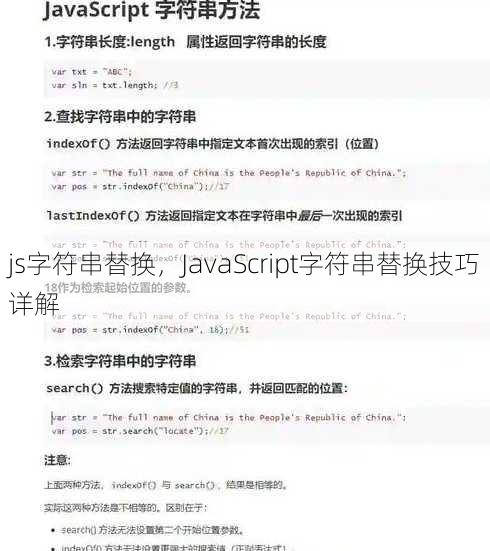 js字符串替换