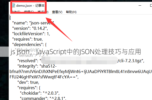 js json