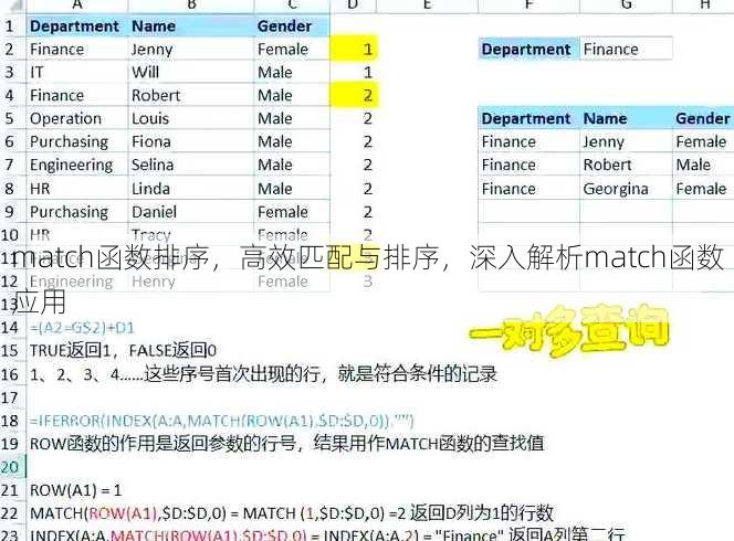 match函数排序
