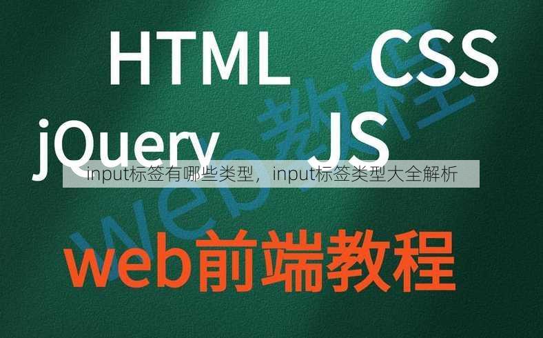 input标签有哪些类型