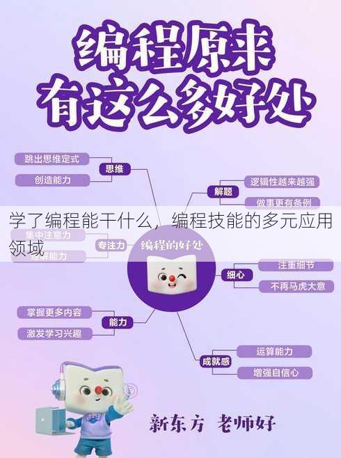 学了编程能干什么