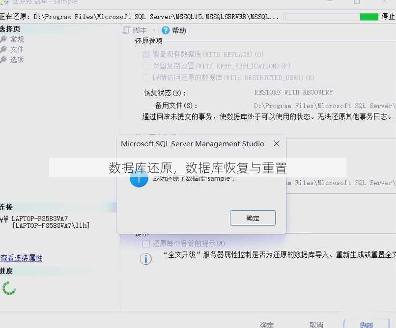 数据库还原