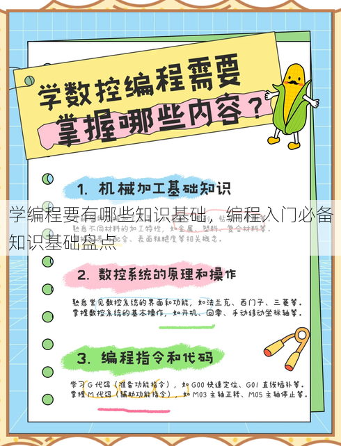 学编程要有哪些知识基础