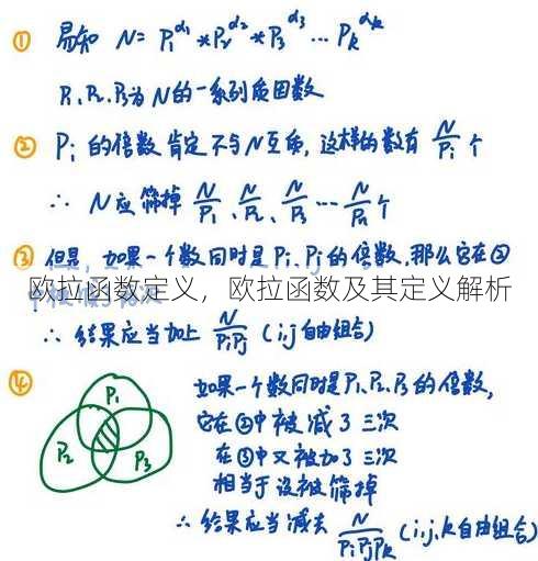 欧拉函数定义