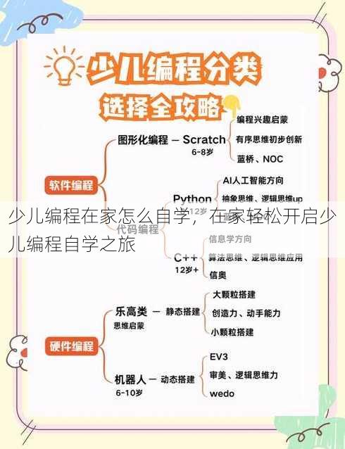 少儿编程在家怎么自学
