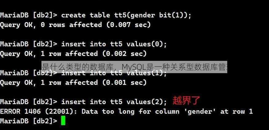 mysql是什么类型的数据库