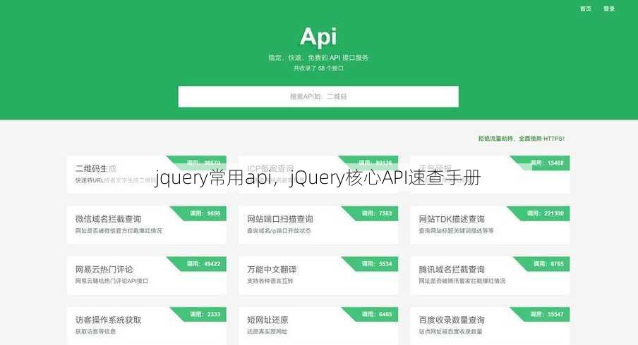 jquery常用api