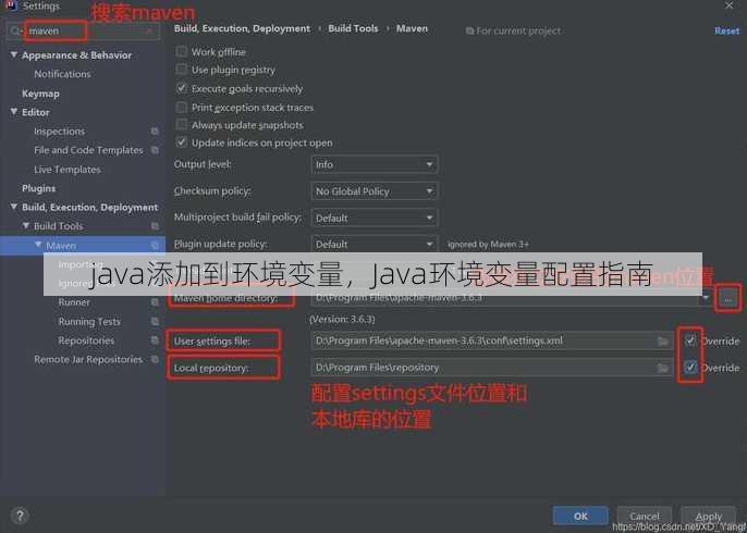 java添加到环境变量