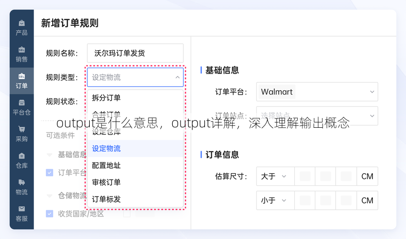 output是什么意思