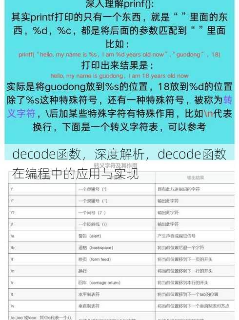 decode函数