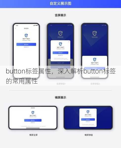 button标签属性