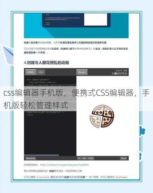 css编辑器手机版