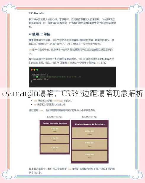 cssmargin塌陷