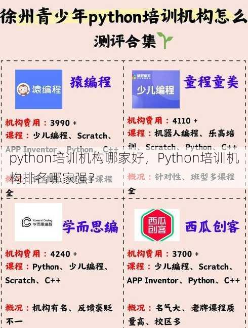 python培训机构哪家好