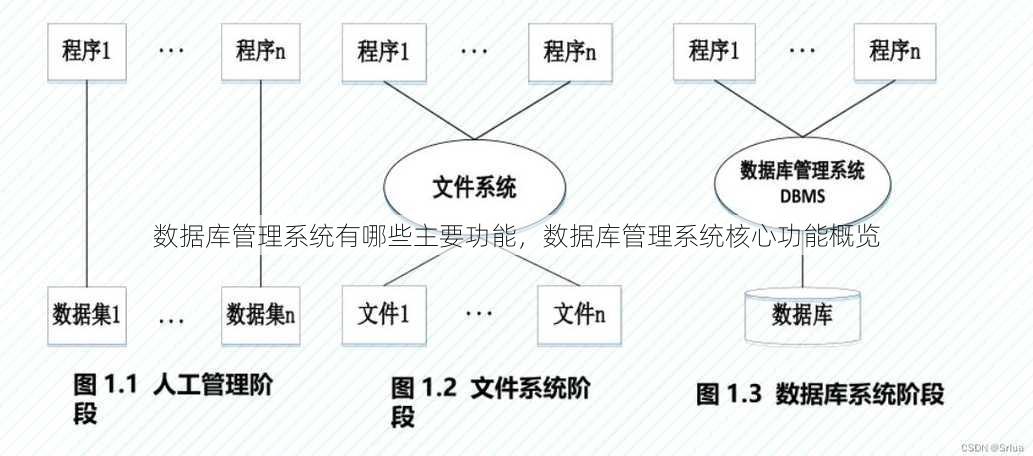 数据库管理系统有哪些主要功能