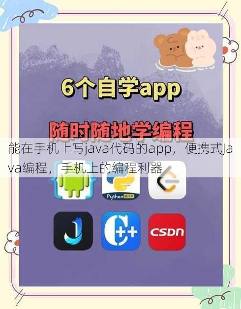 能在手机上写java代码的app