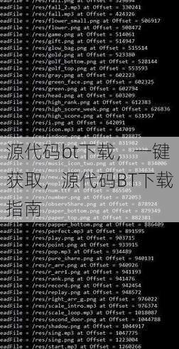源代码bt下载