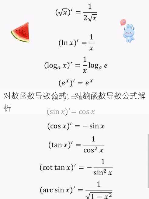 对数函数导数公式