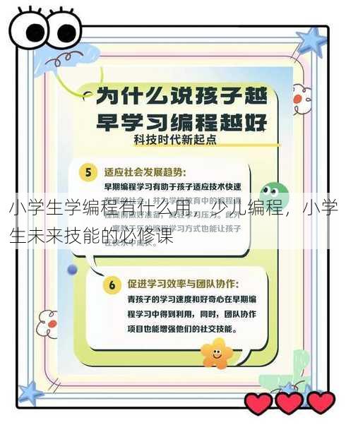 小学生学编程有什么用