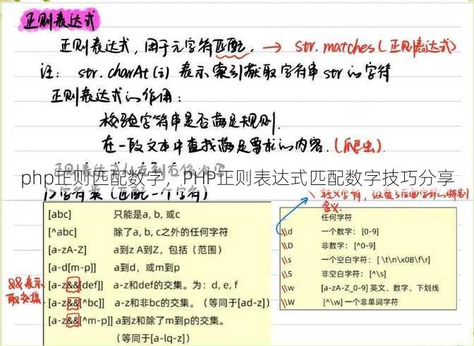 php正则匹配数字