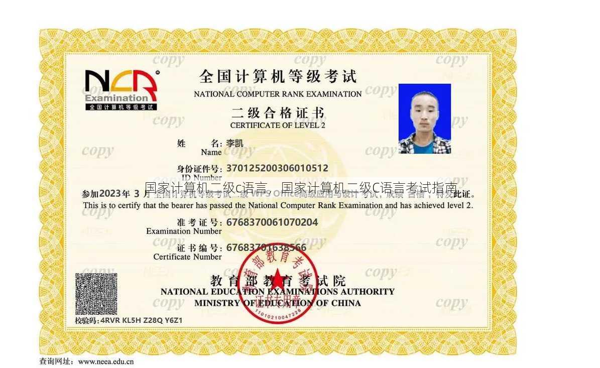 国家计算机二级c语言