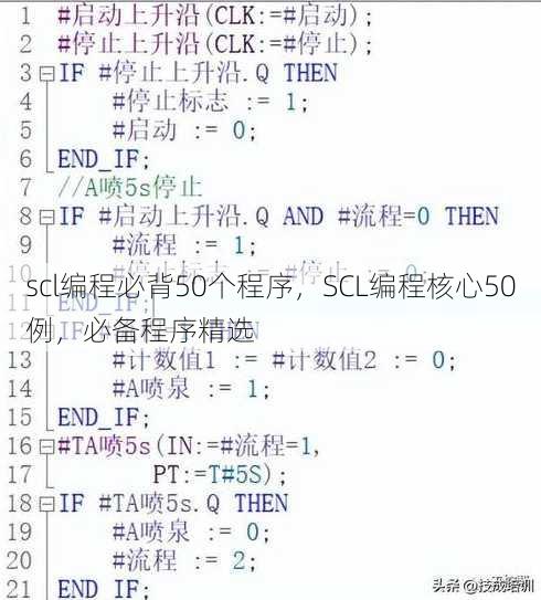 scl编程必背50个程序
