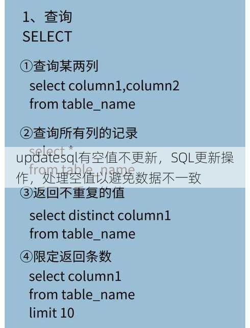 updatesql有空值不更新