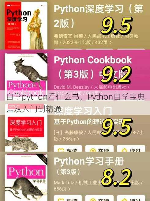 自学python看什么书