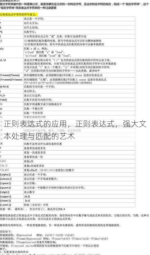 正则表达式的应用