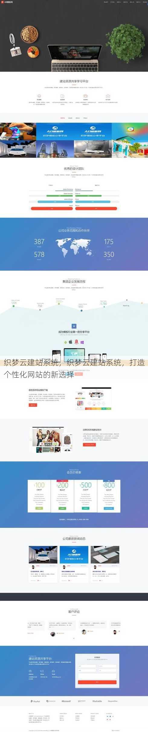 织梦云建站系统