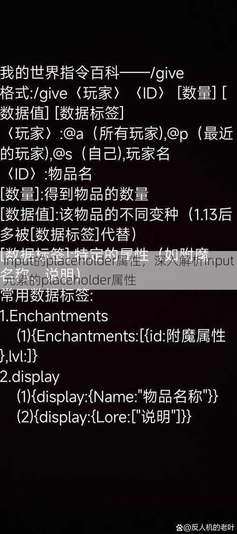 input的placeholder属性
