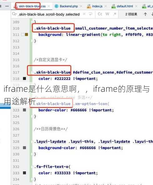 iframe是什么意思啊