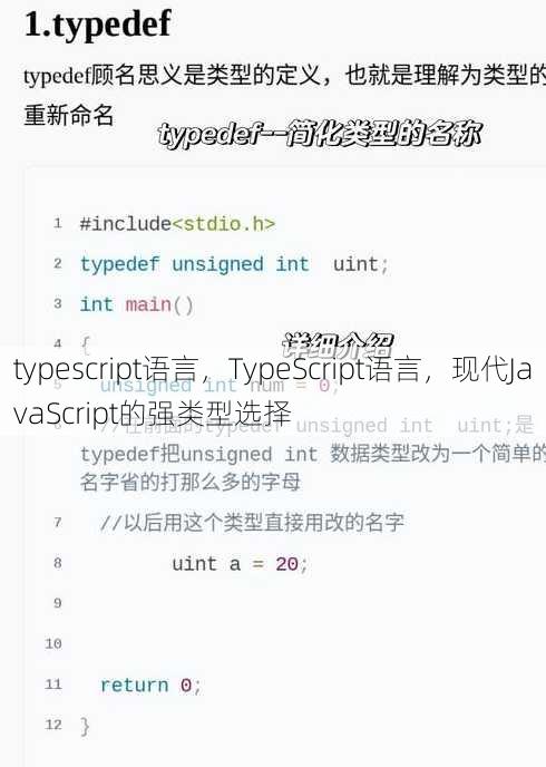 typescript语言