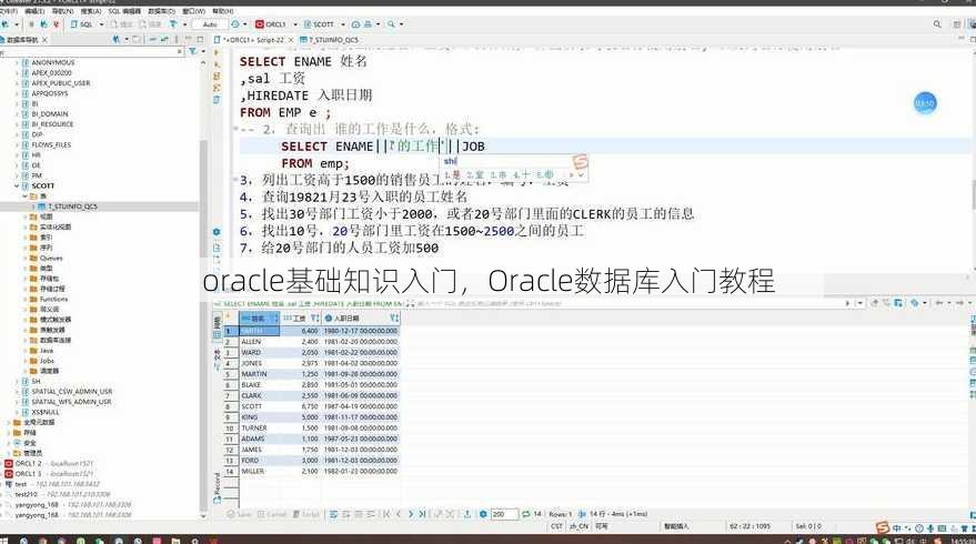 oracle基础知识入门