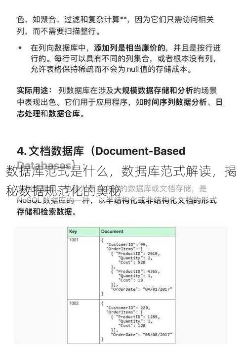 数据库范式是什么