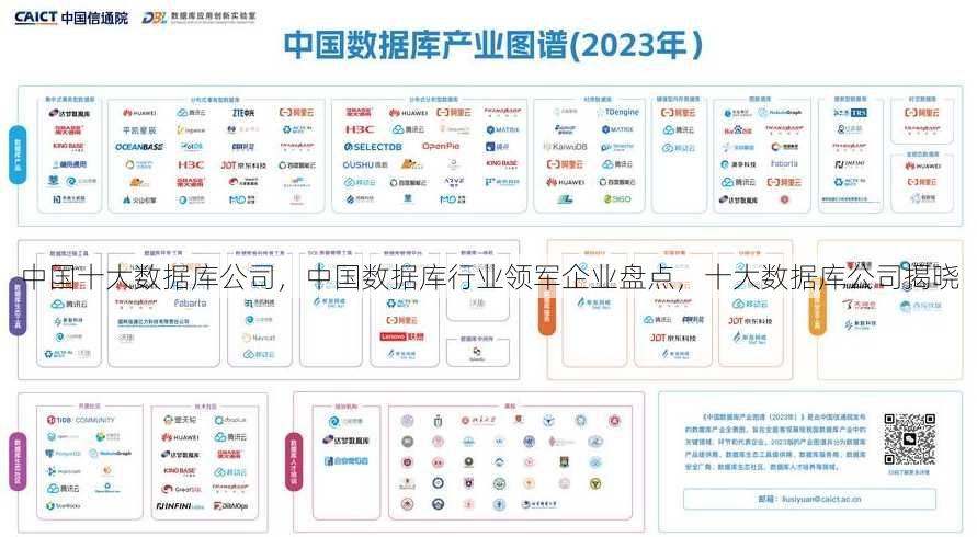 中国十大数据库公司