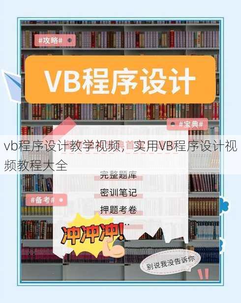 vb程序设计教学视频