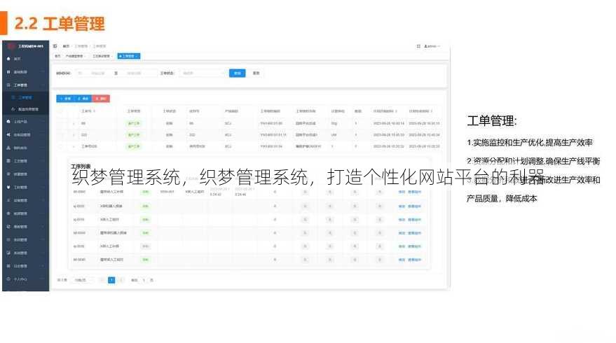 织梦管理系统