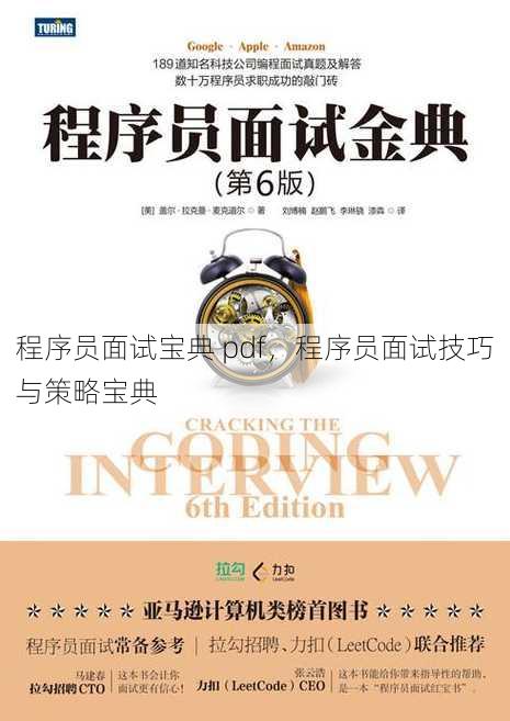 程序员面试宝典 pdf