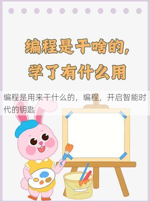 编程是用来干什么的