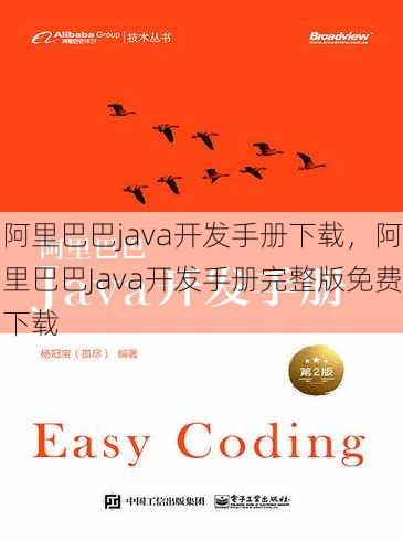 阿里巴巴java开发手册下载