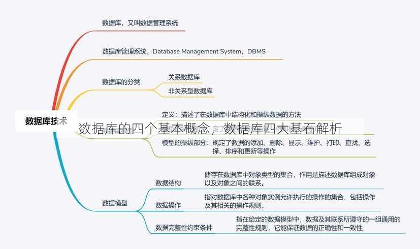 数据库的四个基本概念