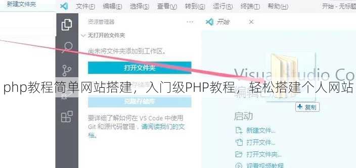 php教程简单网站搭建