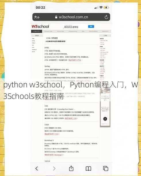 python w3school